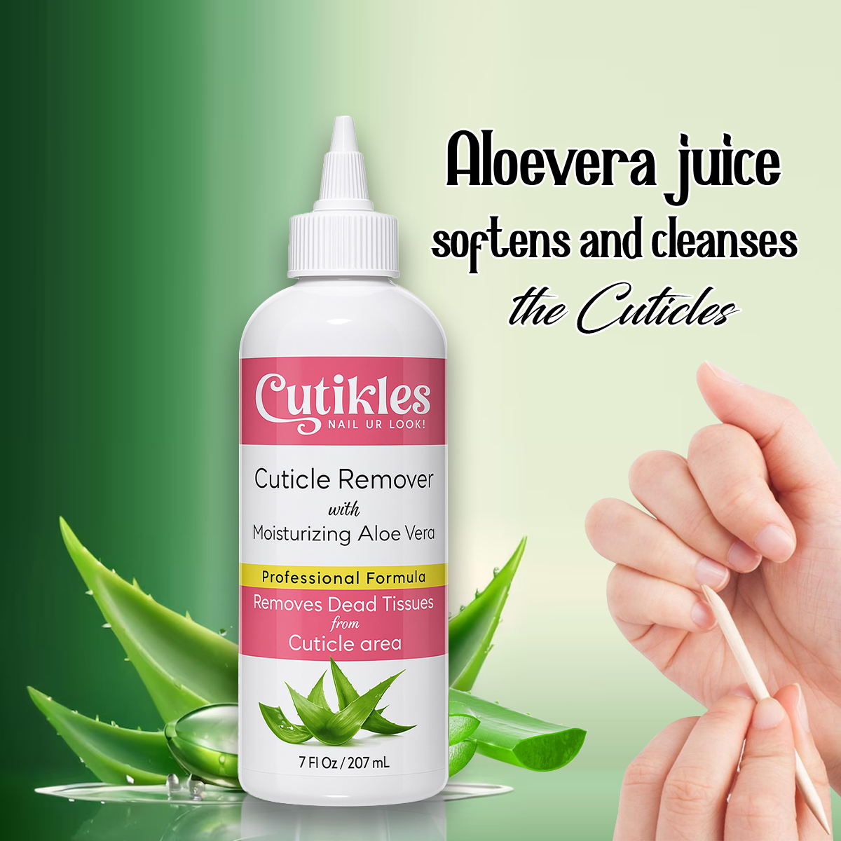 Cutikles Cuticle Remover – Instantly Removes Dead & Overgrown Cuticles | Professional-Grade Formula - 30ml/200ml - Image 4